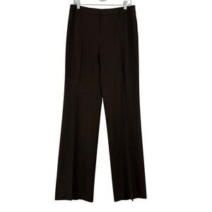 Lafayette 148 New York Pants Women's‎ 8 Straight Leg Career Dress Pants Brown